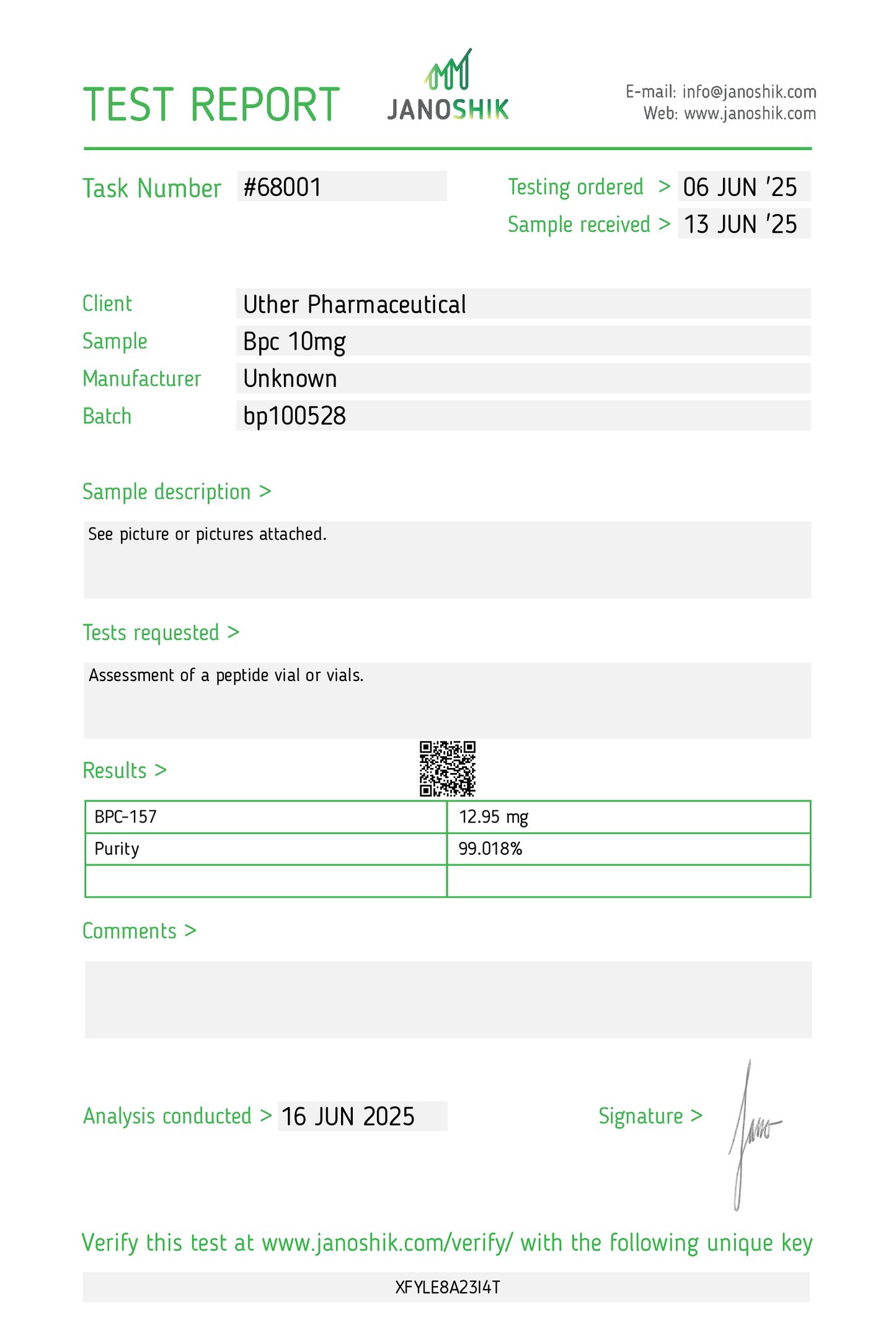 BPC-157 – Nasenspray 10 mg
